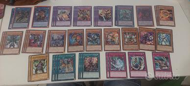 lotto base completa deck gladiatore bestia yugioh 