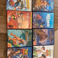 8 dvd Disney originali in francese