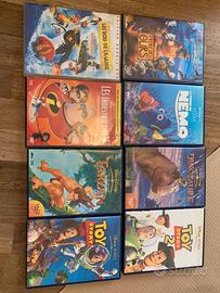 8 dvd Disney originali in francese
