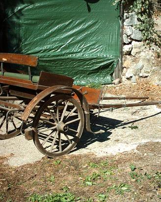 calesse in legno 