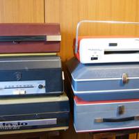 FONOVALIGIE/GIRADISCHI-testate vintage