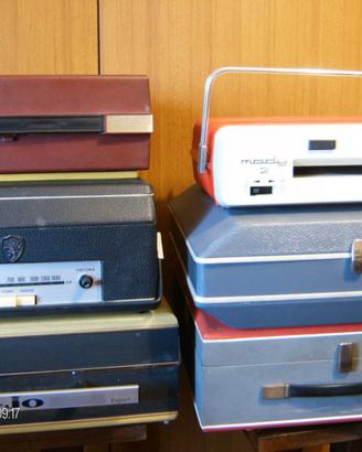 FONOVALIGIE/GIRADISCHI-testate vintage