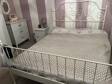 Letto matrimoniale in ferro