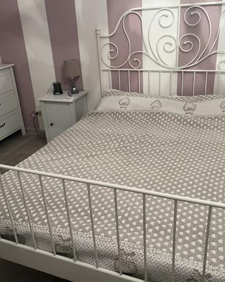 Letto matrimoniale in ferro