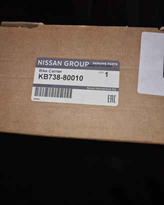 Barre trasversali e porta bici nissan Qashqai