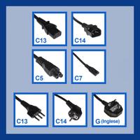 12 cavi di alimentazione assortiti PC / Computer