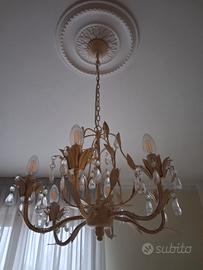 Lampadario vintage stile shabby