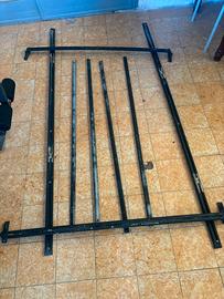 Kit completo barre tetto e portapacchi cherokee xj