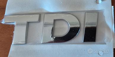 scritta TDI originale Volkswagen 