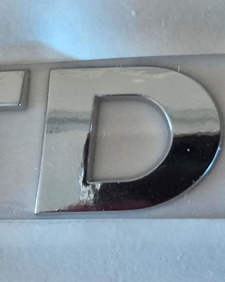 scritta TDI originale Volkswagen 
