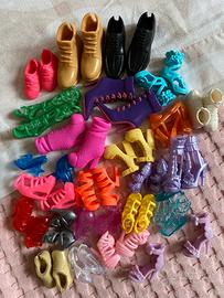 Scarpe barbie e ken