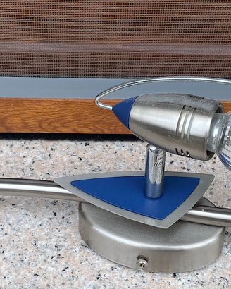 Lampadario moderno 3 faretti orientabili
