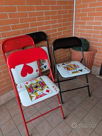 sedie terrazzo giardino balcone 