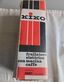 FRULLATORE E MACINA CAFFÈ KIKO BIALETTI VINTAGE