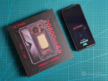 Smartphone Rugged HOTWAV W11 Pro 256GB - NUOVO