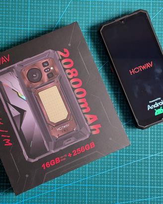 Smartphone Rugged HOTWAV W11 Pro 256GB - NUOVO