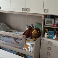 Cameratta a ponte con angolo cabina armadio