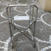 deambulatore ascellare in alluminio con seduta 