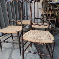 sedie modello chiavarine