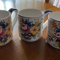 3 mug ceramica Castelli
