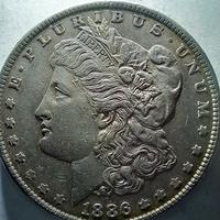1 DOLLARO MORGAN 1886 ARGENTO
