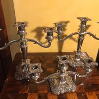 Candelabri 3 pezzi set