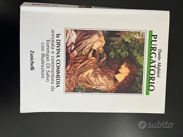 Libro Purgatorio Divina commedia Dante