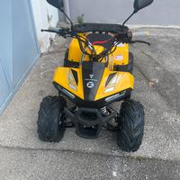 Quad ztech modello mudhawk 110cc con retro