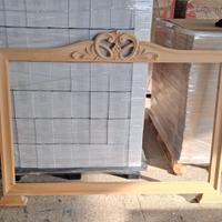 Cornice per specchiera – nuova, in legno a grezzo