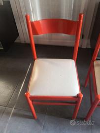 Sedie design Italiano anni '70
