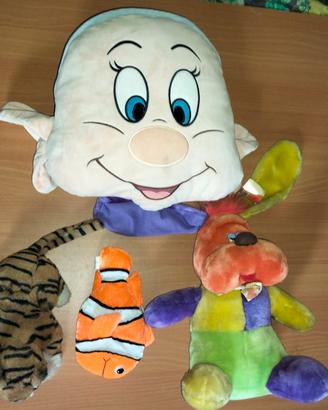 peluche ispirati a personaggi dei cartoni