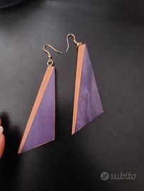 orecchini in legno Bananas Berlin