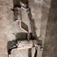 Impianto di scarico originale VW Golf 6 GTI