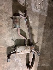 Impianto di scarico originale VW Golf 6 GTI