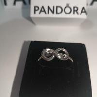 Anello Pandora Legame Infinito in argento. Taglia 