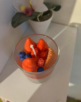 Candela: Panna cotta ai frutti di bosco