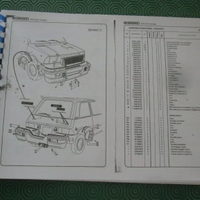 MINI 90 120 Mille De Tomaso CATALOGO RICAMBI