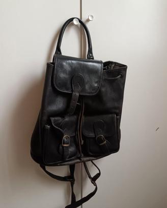 Zaino cuoio vintage
