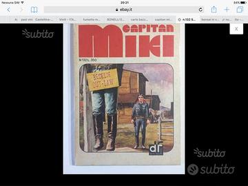 Fumetto capitan miki