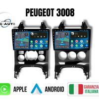 Peugeot 3008  KIT COMPLETO Autoradio Android 2 din