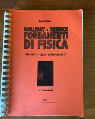 978-8808182982 Halliday Fondamenti di fisica