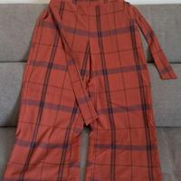 Pantalone largo con cintura -SUZY MIX,