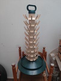 scolabottiglie a colonna