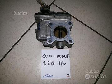 Corpo farfallato renault clio-modus 1.2 b 16v