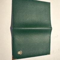 Autentico Portafoglio Vintage Rolex Pelle