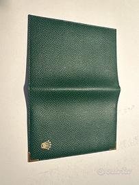 Autentico Portafoglio Vintage Rolex Pelle