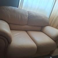 Divano in pelle 2 posti