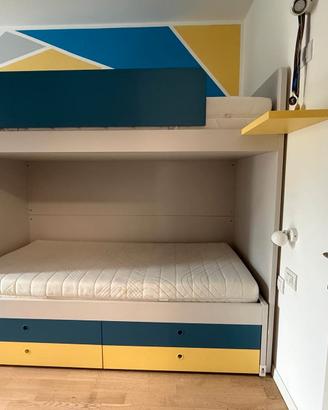 stupendo letto a castello e elementi