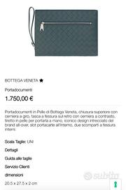 pochette bottega veneta