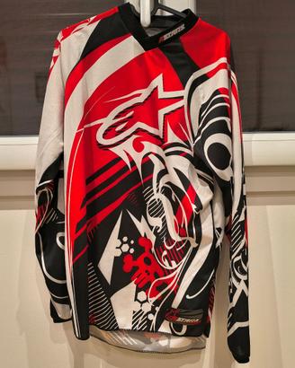 Maglia Alpinestars Motocross Taglia S